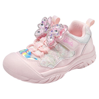 芭比童鞋女童运动鞋2025新款