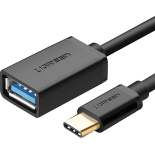 绿联typec转usb3.0转接头otg数据线安卓通用适用于华为oppo小米vivo荣耀苹果手机接u盘转换器转接线平板电脑