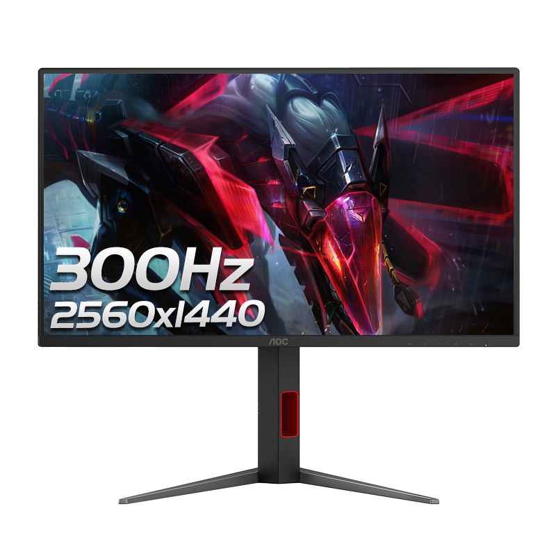 AOC25英寸2K高清300Hz电竞Q25G4S电脑显示器高刷游戏240屏幕HDR
