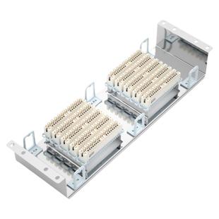 顶臻VDF电话科龙配线架30对40对60对100对150对模块配线架科隆语音配线架 机柜不锈钢纯铜卡接模块