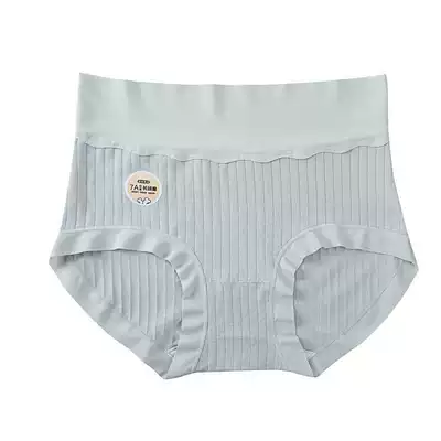 7A抗菌新疆长绒棉纯棉高腰内裤女