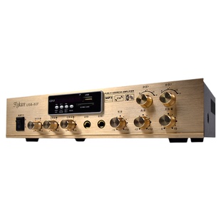 flykace50瓦定压功放机80W吸顶喇叭功放店铺背景音乐功放USB蓝牙