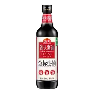 海天金标生抽酱油酿造酱油