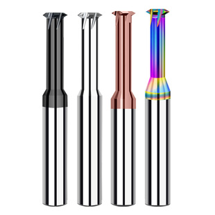 65度钨钢单牙螺纹铣刀 CNC数控单牙齿合金铣牙刀M1M4M5M6-M36