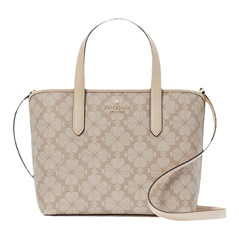【2024新款】kate spade ks spade flower小号老花菜篮子托特包女