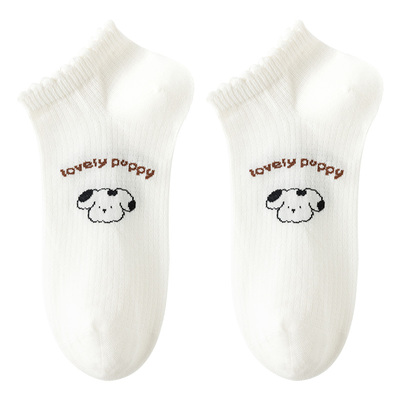 caramella袜子女2026春夏新款可爱女生船袜舒适透气女士短袜女袜