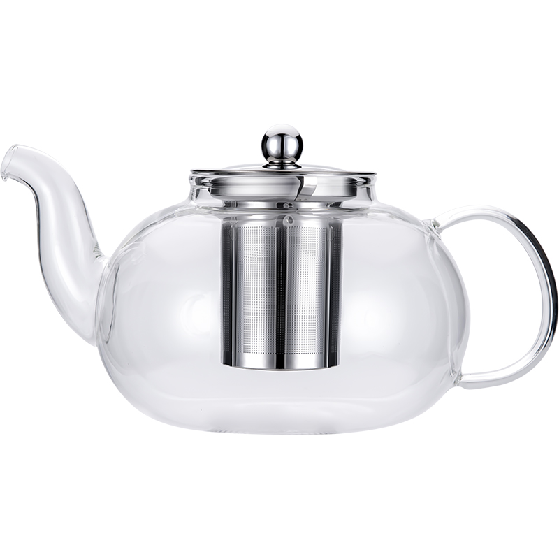 泡茶壺家用玻璃耐高溫煮茶器單壺過濾茶杯茶水分離大容量茶具套裝