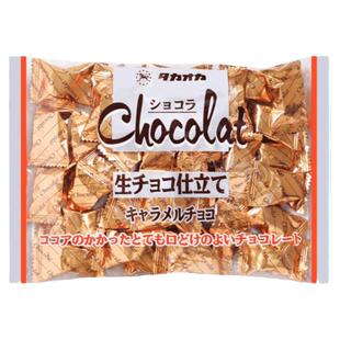 日本进口 高岗生巧克力Takaoka牛奶巧克力抹茶焦糖味日本网红零食