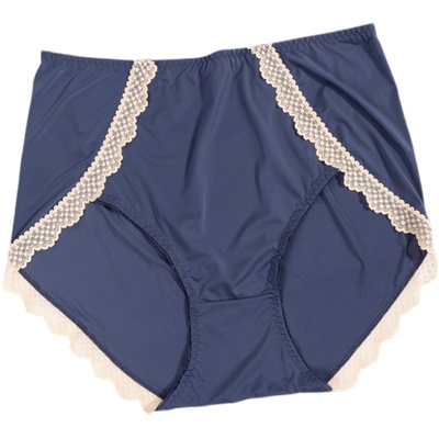 200斤大码冰丝面膜女高腿围内裤