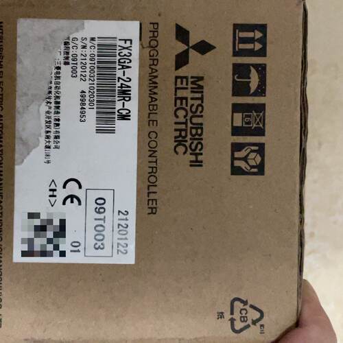 21年全新仅封PLC，型号FX3GA-24MR-CM。—议价
