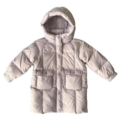 中长款女童加厚90绒防风保暖羽绒