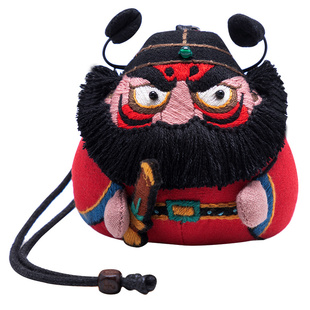 王的手创 香囊diy材料包手工自绣香包车载驱蚊汽车古风随身钟馗