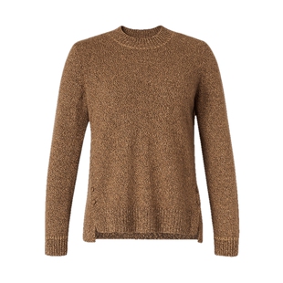 【桑蚕丝羊绒】ELSEWHERE珂思商场同款无龄感针织衫女2025冬新款