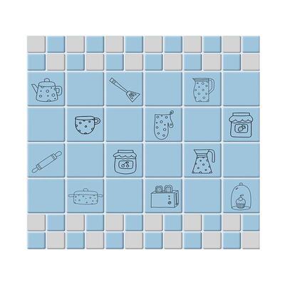 厨房金色防油贴纸耐高温灶台铝箔