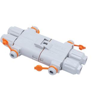 防水100A驻车空调电源插头发电机公母对接头2芯端子接线保险盒