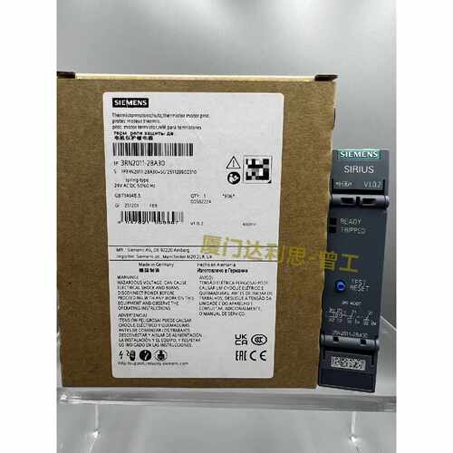 溢价-3RN2011-2BA30 电机保护继电器#SIE