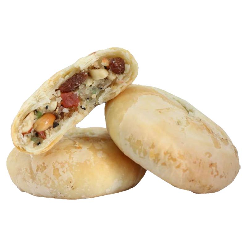 【特價(jià)沖量】修師傅2斤老式酥皮五仁月餅散裝多味純手工酥皮月餅
