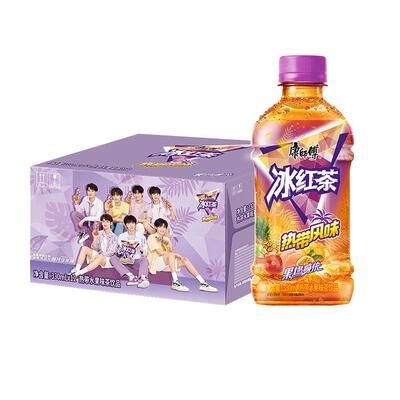 康师傅热带风味冰红茶330ml*12瓶