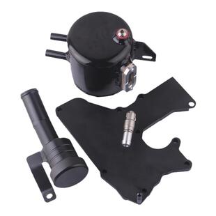 汽车改装铝合金机油透气壶适用大众高尔夫奥迪EA888一二代发动机