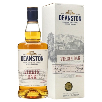 汀斯顿/汀思图原始桶700ml苏格兰单一麦芽威士忌Deanston洋酒