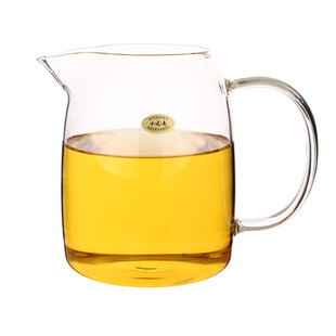 耐热玻璃公道杯加厚超大号容量公杯泡茶分茶器透明带茶漏功夫茶具