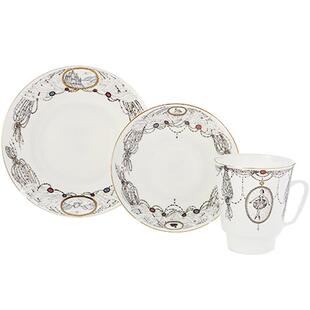 俄皇LOMONOSOV芭蕾舞系列咖啡杯碟欧式高档精致骨瓷下午茶具套装