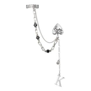 [新年礼物]ROCKRIDE POKER系列 国王之星耳挂 纯银耳饰耳钉设计感