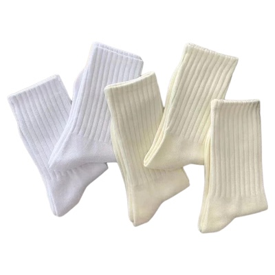 白色防臭吸汗透气ins情侣外穿