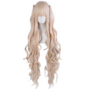 蔷薇少女 大正浪漫ver.雪华绮晶 cos假发 130cm本体+小虎夹双马尾