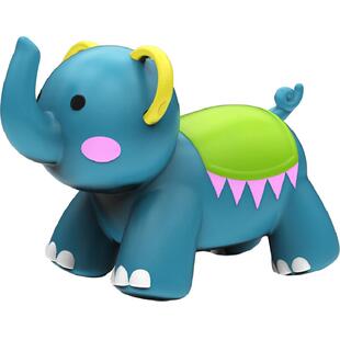 儿童跳跳马婴儿充气小象宝宝音乐骑马玩具防摔加大加厚新年礼物6