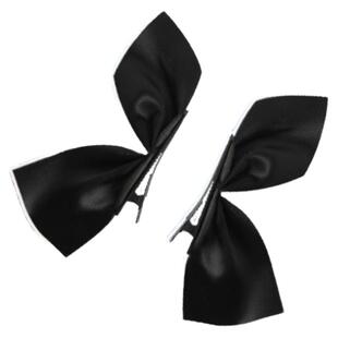 女童半片式蝴蝶结发夹儿童侧边对夹女孩公主夹子头饰宝宝发卡头饰