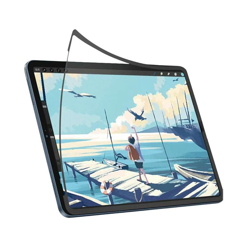 ipad类纸膜2025磁吸可拆卸Pro11绘画2025款air5/4/6手写10.9纸10代10.2寸2025钢化min