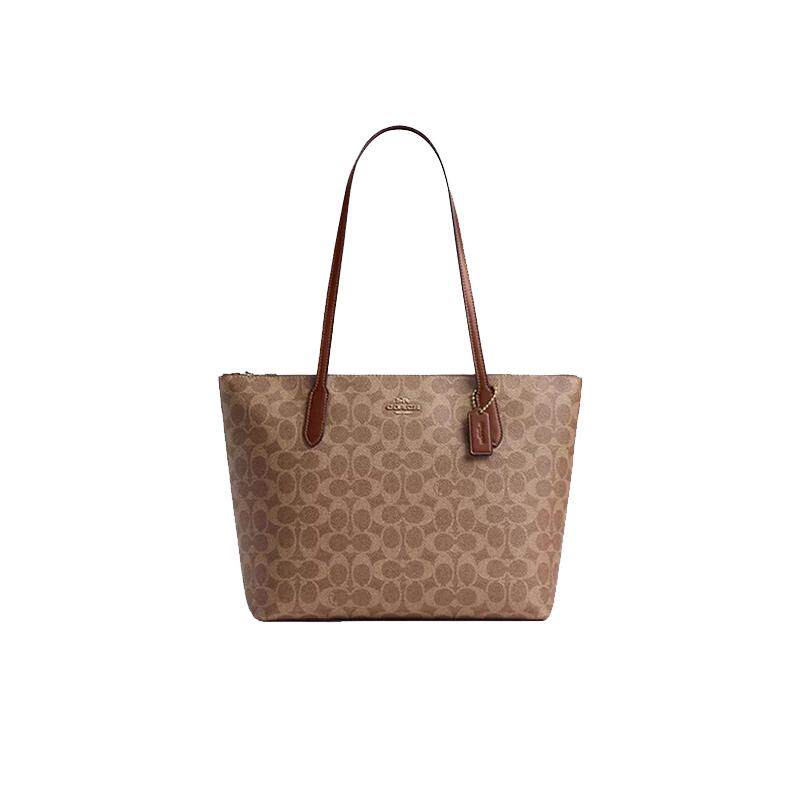 COACH/蔻驰托特包女士中号手提包