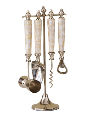 创意牛骨酒具套装开瓶器