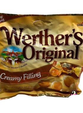 现货 英国Werther'sOriginal黄油经典丝滑太妃糖硬糖不含蔗糖