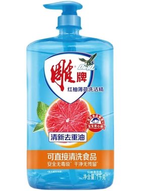 雕牌洗洁精强去油家庭装小瓶家用