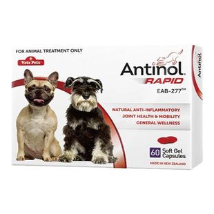 新西兰进口安它诺Antinol安替诺277安适得宠物鱼油软骨素猫狗关节