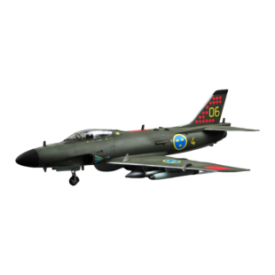 恒辉模型 HOBBYBOSS 81752 1/48 瑞典萨伯J-32B/E矛式 拼装飞机