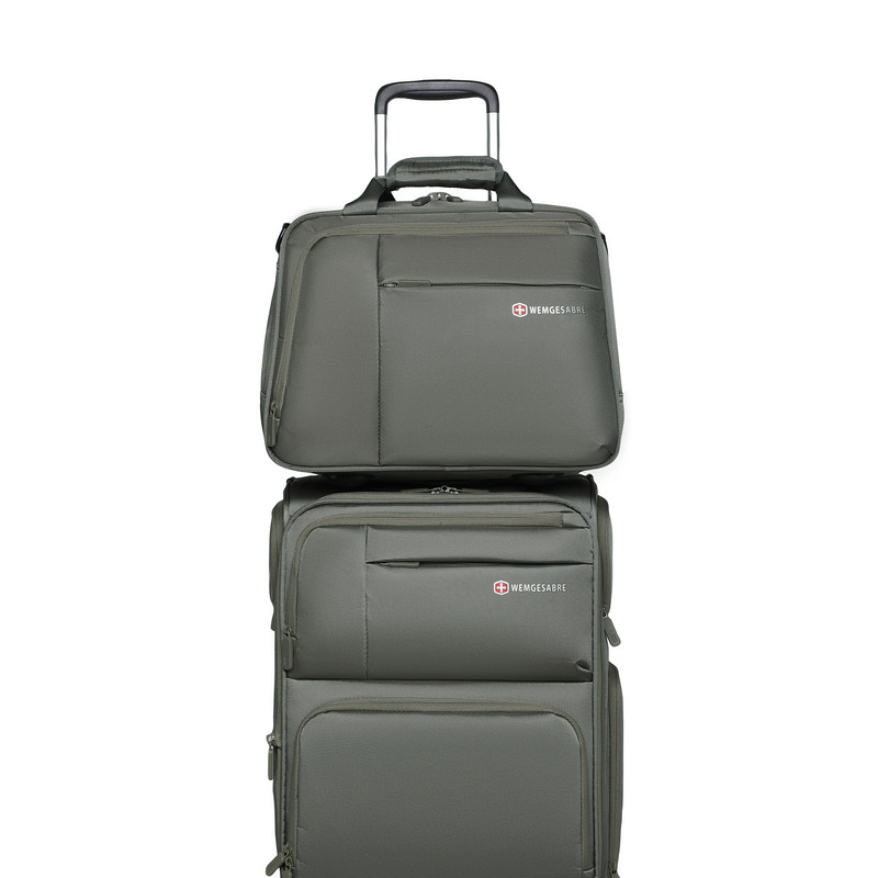 瑞士军刀牛津布TSA锁登机箱