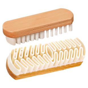 麂皮鞋刷翻毛皮勃肯鞋专用刷橡皮擦护理绒面清洁刷软毛擦鞋鹿皮刷