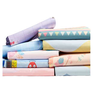 罗莱儿童A类纯棉被套全棉被罩单人幼儿园学生宿舍床品150x200x230