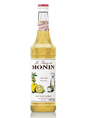新品莫林MONIN柚子清酒风味糖浆