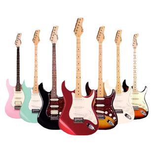 Tagima塔吉玛TG510儿童成人530电吉他TW55专业级初学入门T635吉他