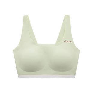 ubras旗下likeuu少女内衣隐形无尺码三阶段女大童文胸发育期学生