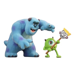 正版TOPTOY迪士尼皮克斯怪兽电力公司打工日志盲盒植绒手办女礼物