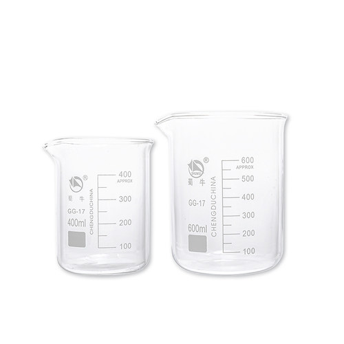蜀牛 玻璃烧杯  量杯100/250/500/1000ml/2000ml/5000ml 规格齐全
