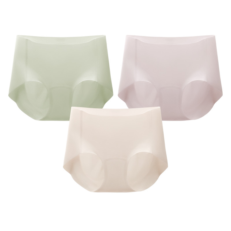 3件|蕉内银皮508A女士内裤纯棉透气裆无痕隐形健身瑜伽三角裤新款