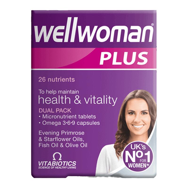 Wellwoman女性多种维生素鱼油