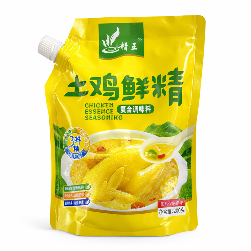 精王鸡精土鸡鲜精食堂家用厨房汤料替代味精提鲜调味粉炒菜煲汤
