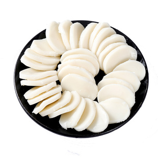 福建莆田特产仙游钟山 山里白粿片 水磨年糕片 纯米白果劲道爽滑